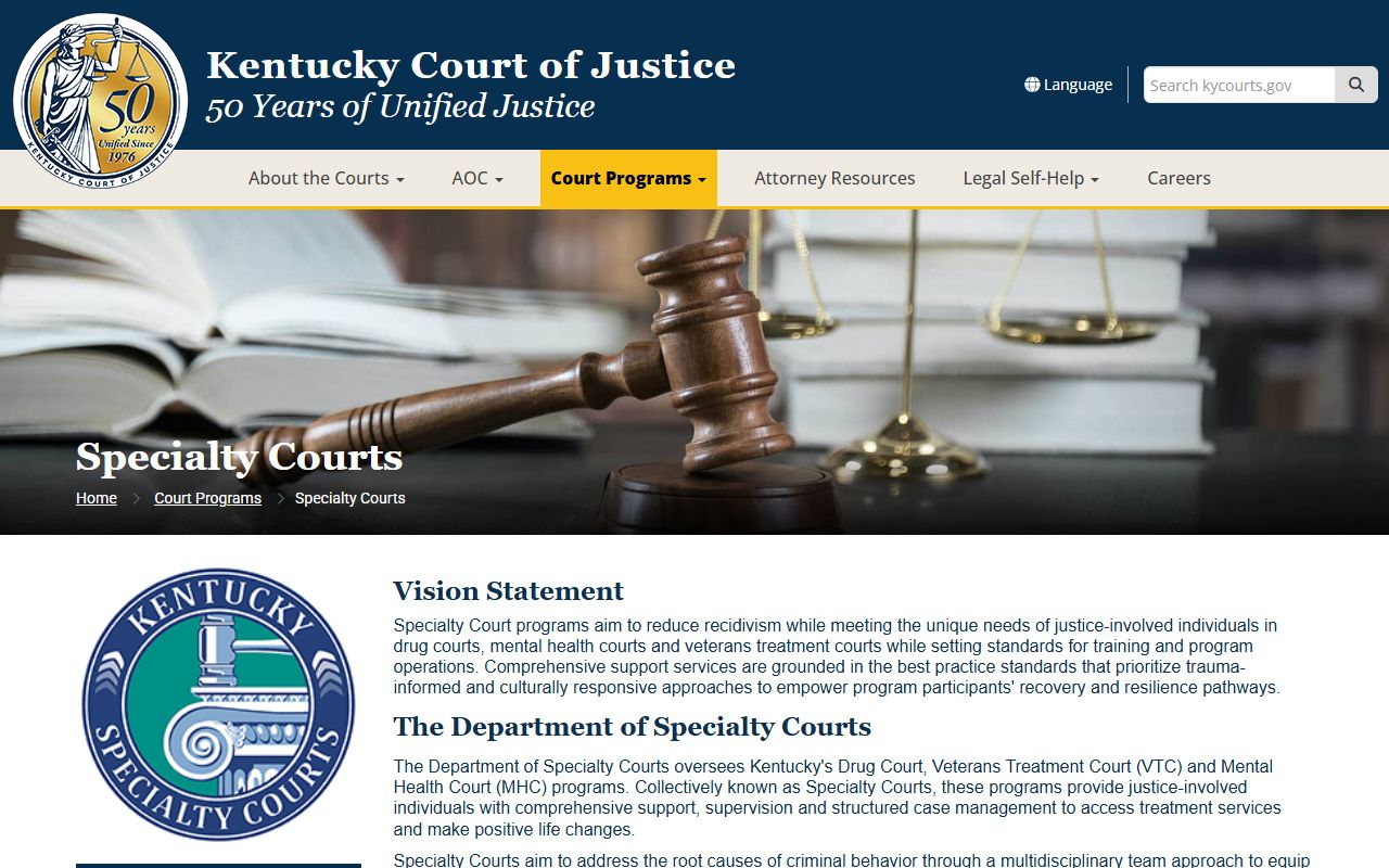 Hardin County Circuit Court specialty courts reference