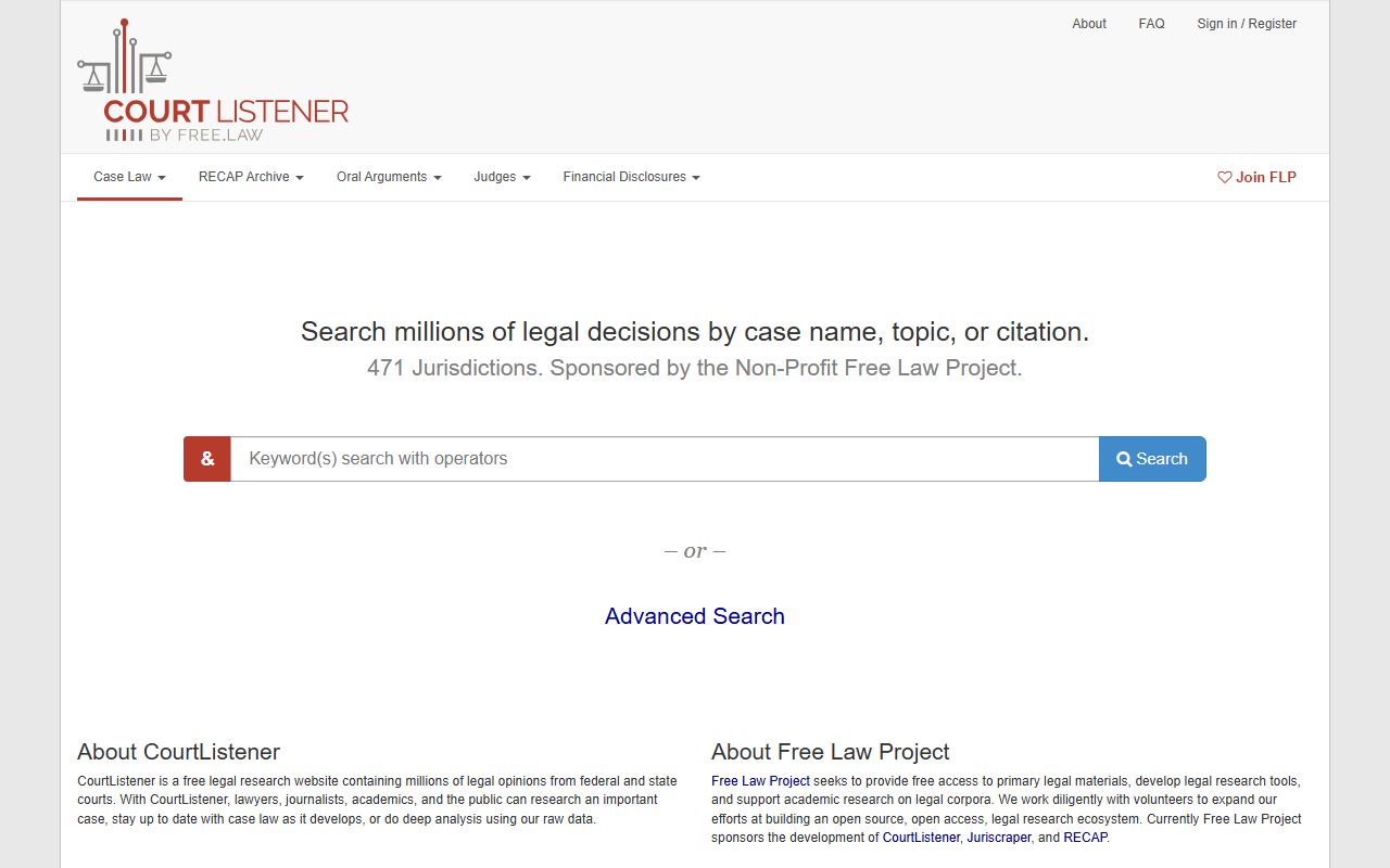 Hardin County Court records CourtListener legal research source